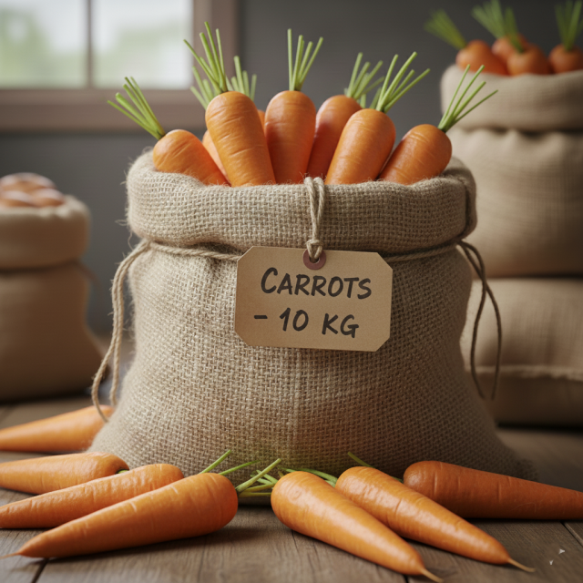 Carrots – 10 kg