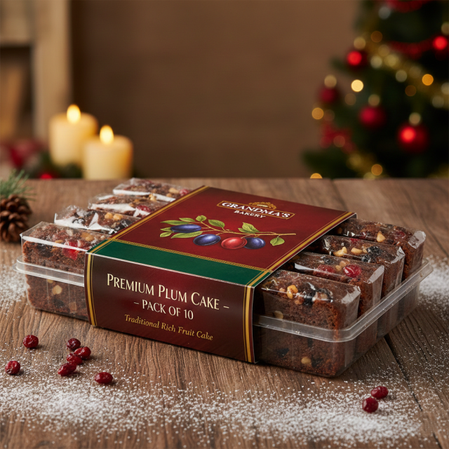 Plum Cakes – Pack of 10