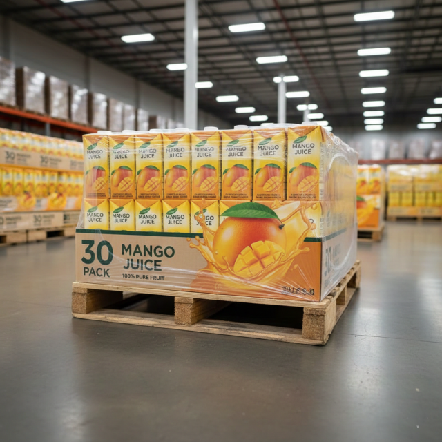 Mango Juice — Pack of 30 (≈250 ml bottles/cans)